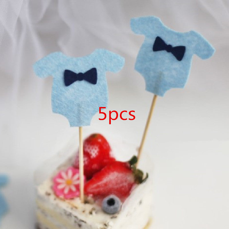 Baking Cake Decoration Insert Card Dessert Table Decoration