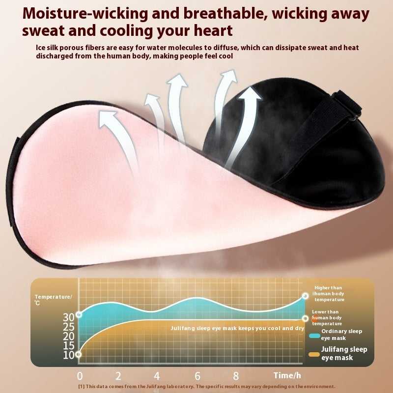 Silk Eye Mask Power Failure Sleep Winter Relieve Fatigue
