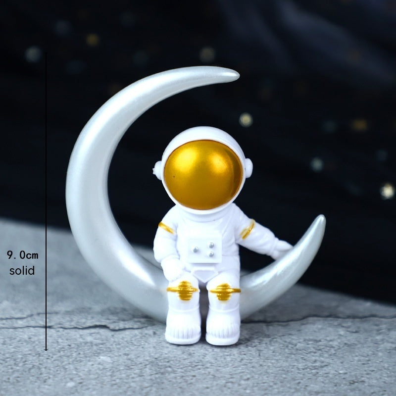 Baking Cake Topper Birthday Space Ornaments