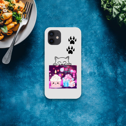 Birthday cupcake Mobile Slim casing Unisex iPhone
