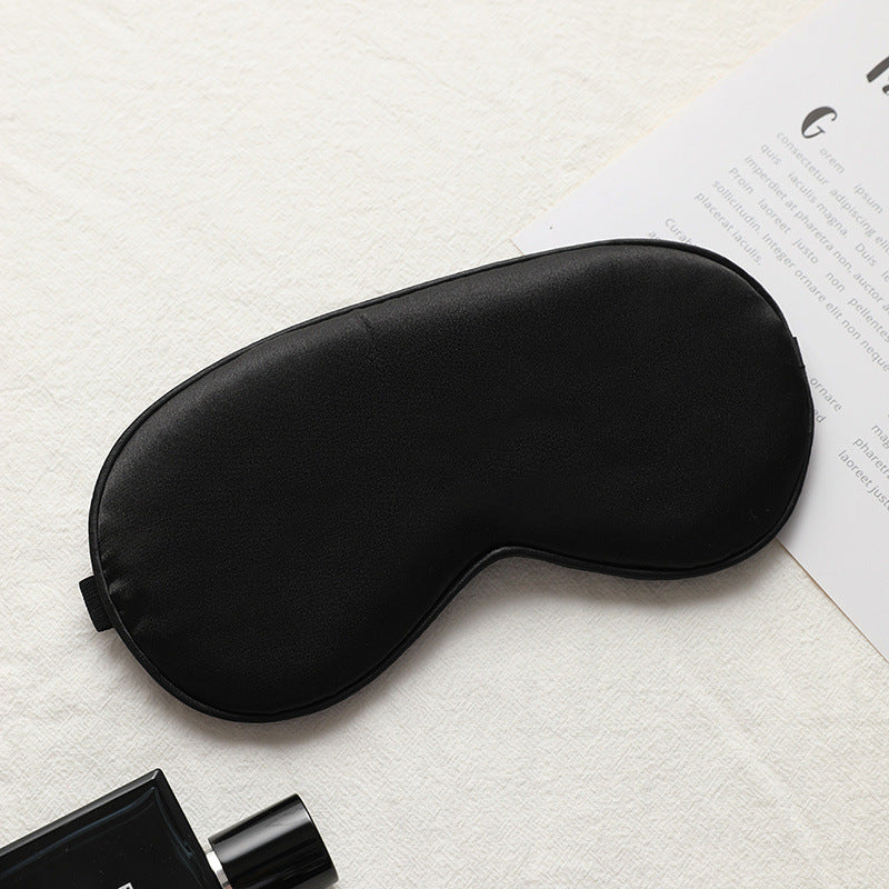 Artificial Silk Sleep Blackout Eye Mask Sleeping Solid Color