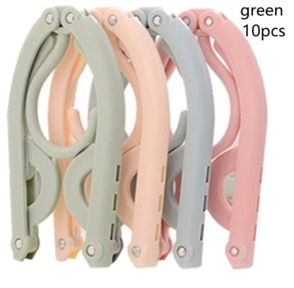Home Folding Hanger Travel Portable Hanger Outdoor Travel Simple Hanger