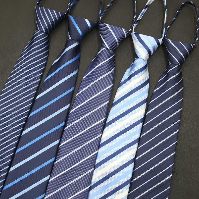 Men's Business Fashion Formal Wear Business Tie Zipper
