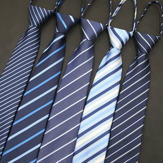Men's Business Fashion Formal Wear Business Tie Zipper