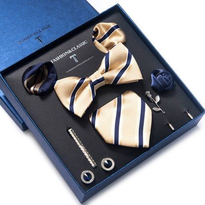 Men's Tie 8-piece Set Formal Suit