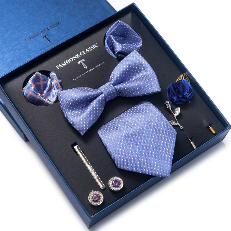 Men's Tie 8-piece Set Formal Suit