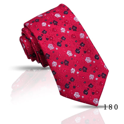 Men's Business Tie Formal Polyester Jacquard