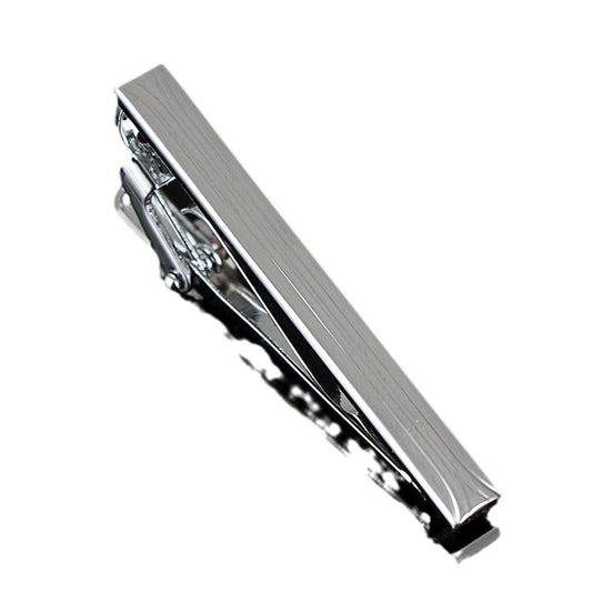 Men's Silver Tie Clip Business Formal Simple Fashion Wear