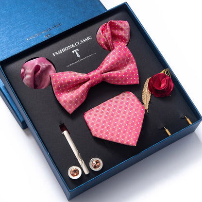 Men's Tie 8-piece Set Formal Suit