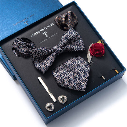 Men's Tie 8-piece Set Formal Suit