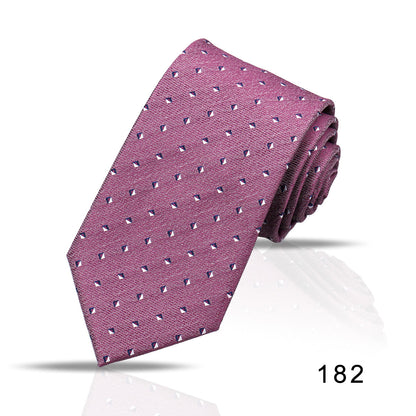 Men's Business Tie Formal Polyester Jacquard