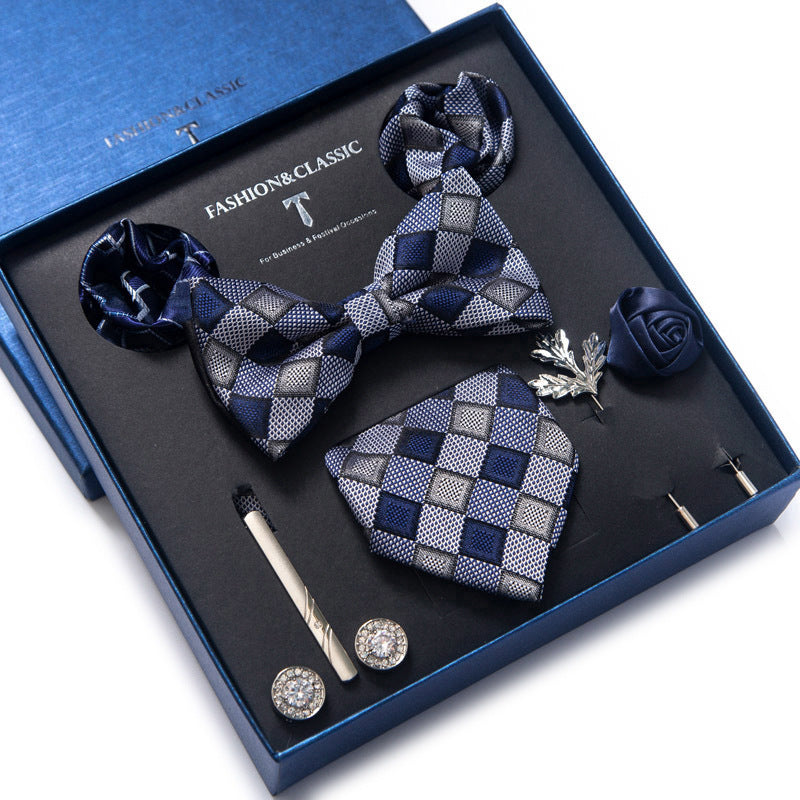 Men's Tie 8-piece Set Formal Suit