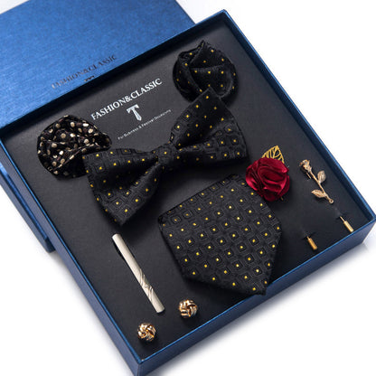 Men's Tie 8-piece Set Formal Suit