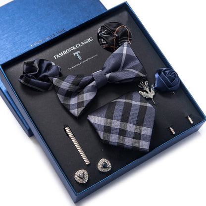 Men's Tie 8-piece Set Formal Suit