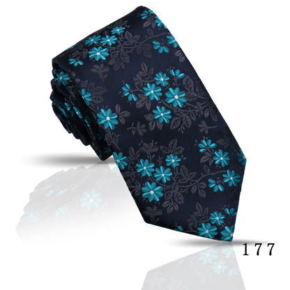 Men's Business Tie Formal Polyester Jacquard
