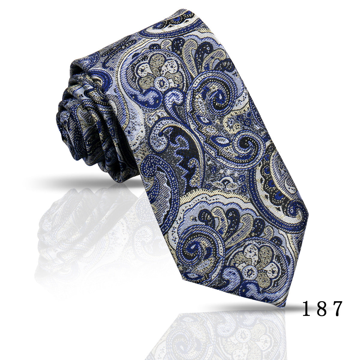 Men's Business Tie Formal Polyester Jacquard