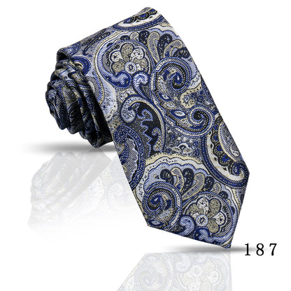 Men's Business Tie Formal Polyester Jacquard
