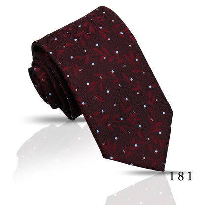 Men's Business Tie Formal Polyester Jacquard