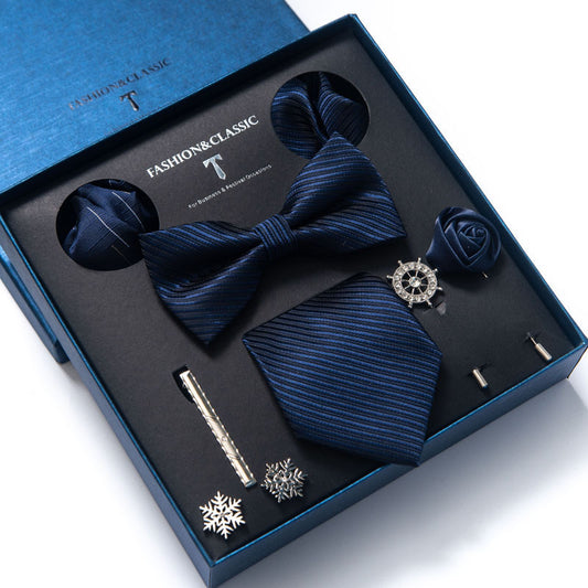 Men's Tie 8-piece Set Formal Suit