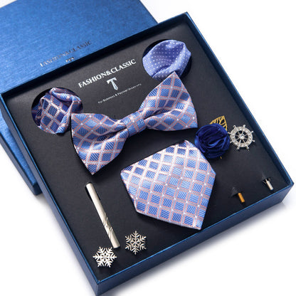 Men's Tie 8-piece Set Formal Suit