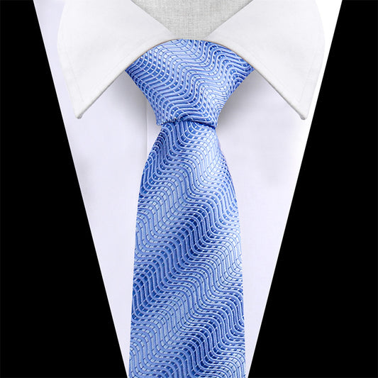 Men's Business Tie Formal Polyester Jacquard