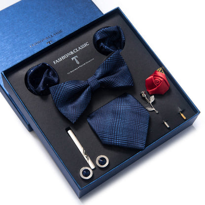Men's Tie 8-piece Set Formal Suit