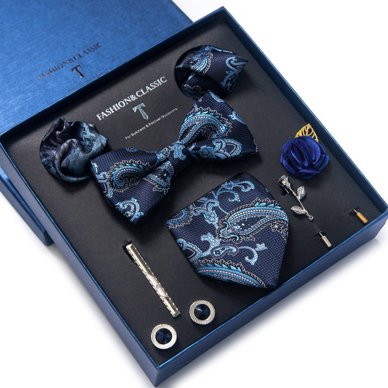 Men's Tie 8-piece Set Formal Suit
