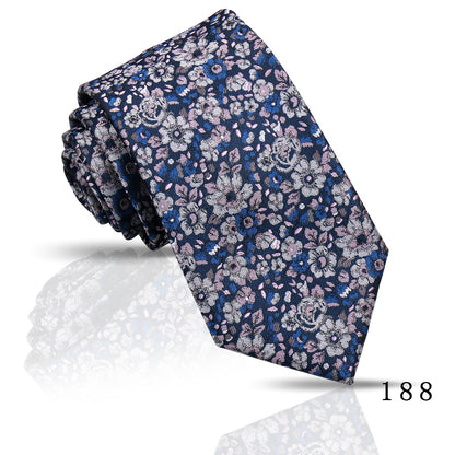 Men's Business Tie Formal Polyester Jacquard