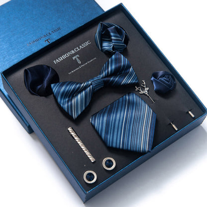 Men's Tie 8-piece Set Formal Suit