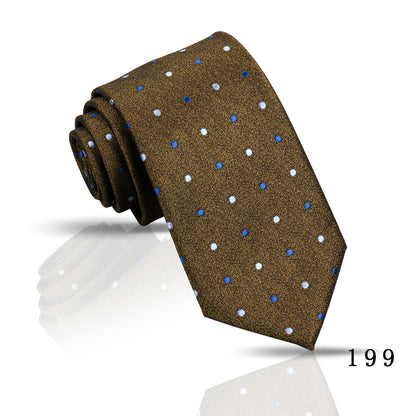 Men's Business Tie Formal Polyester Jacquard