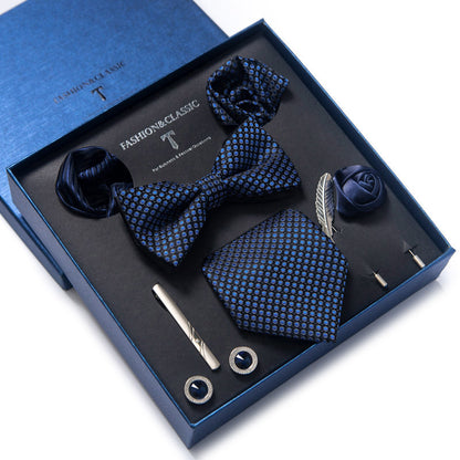 Men's Tie 8-piece Set Formal Suit