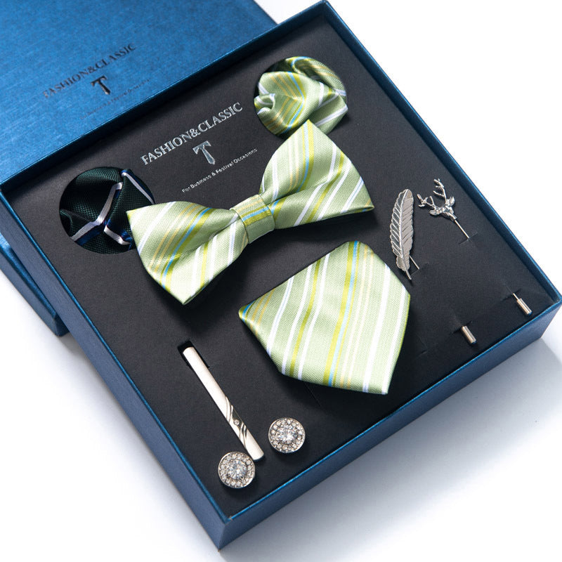 Men's Tie 8-piece Set Formal Suit