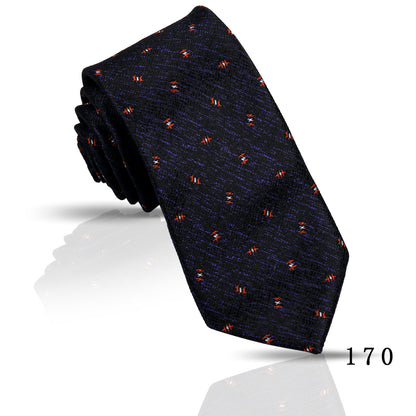 Men's Business Tie Formal Polyester Jacquard