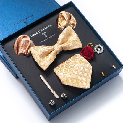Men's Tie 8-piece Set Formal Suit