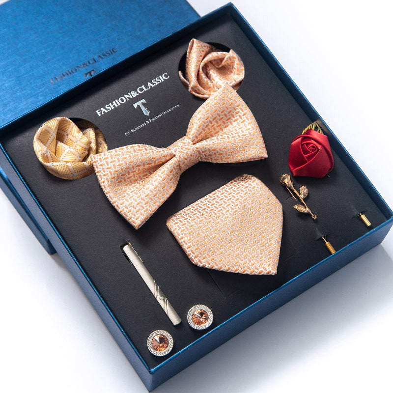 Men's Tie 8-piece Set Formal Suit