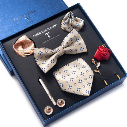 Men's Tie 8-piece Set Formal Suit