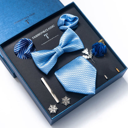 Men's Tie 8-piece Set Formal Suit