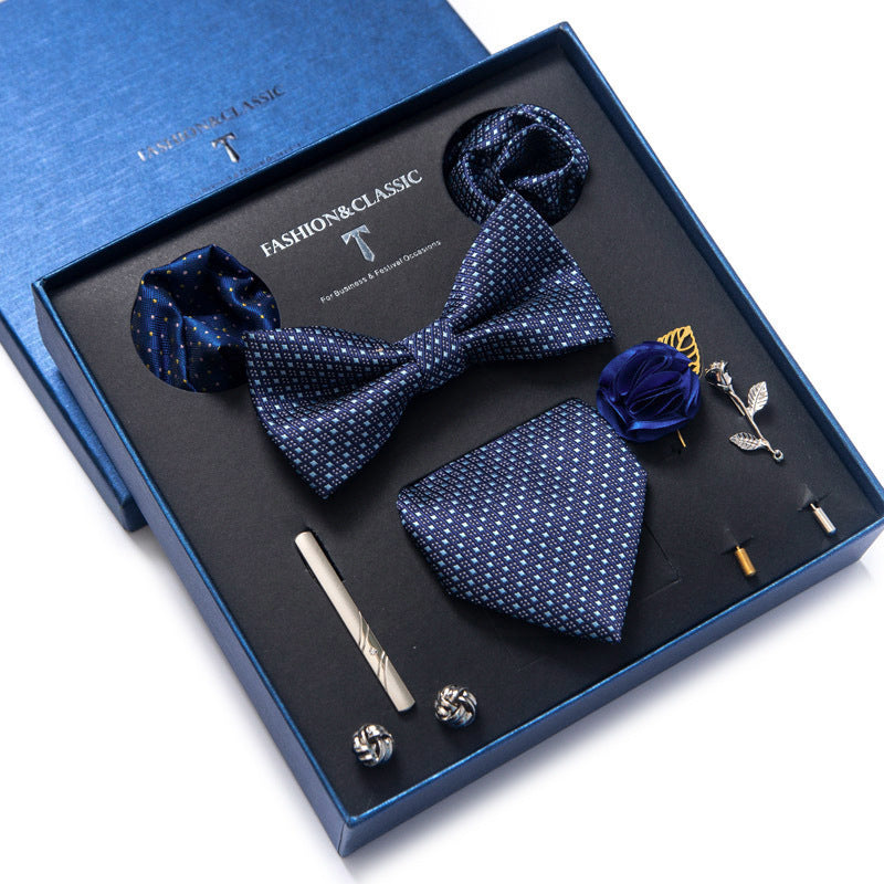 Men's Tie 8-piece Set Formal Suit