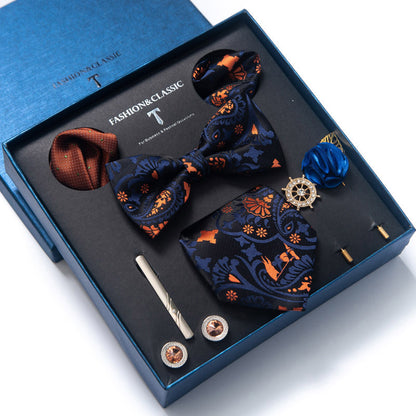 Men's Tie 8-piece Set Formal Suit