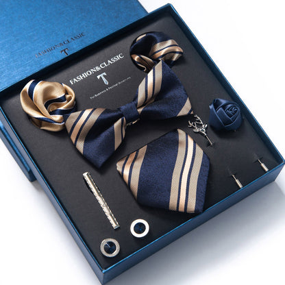Men's Tie 8-piece Set Formal Suit