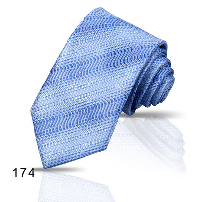Men's Business Tie Formal Polyester Jacquard