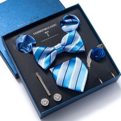 Men's Tie 8-piece Set Formal Suit