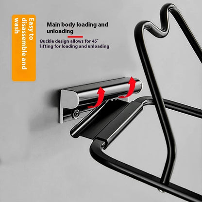 Pot Lid Rack Wall-mounted Alumimum