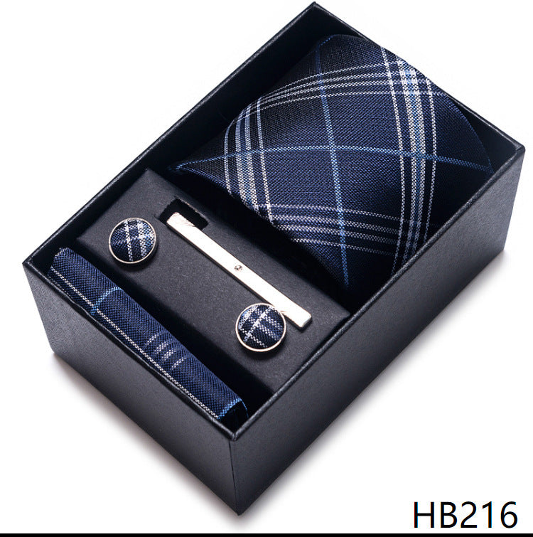 Men's Business Professional Tie Formal Jacquard Yarn-dyed