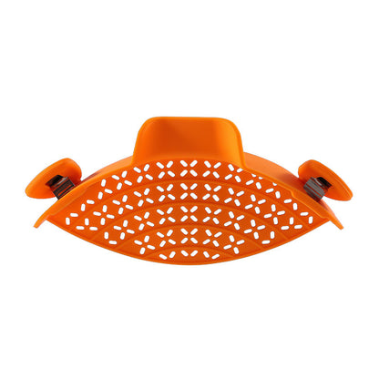 Kitchen Gadgets Silicone Pot Side Strainer