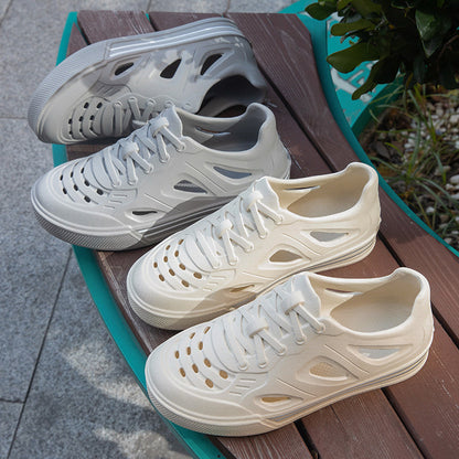 Men's Outer Wear Hollow Beach Shoes Breathable