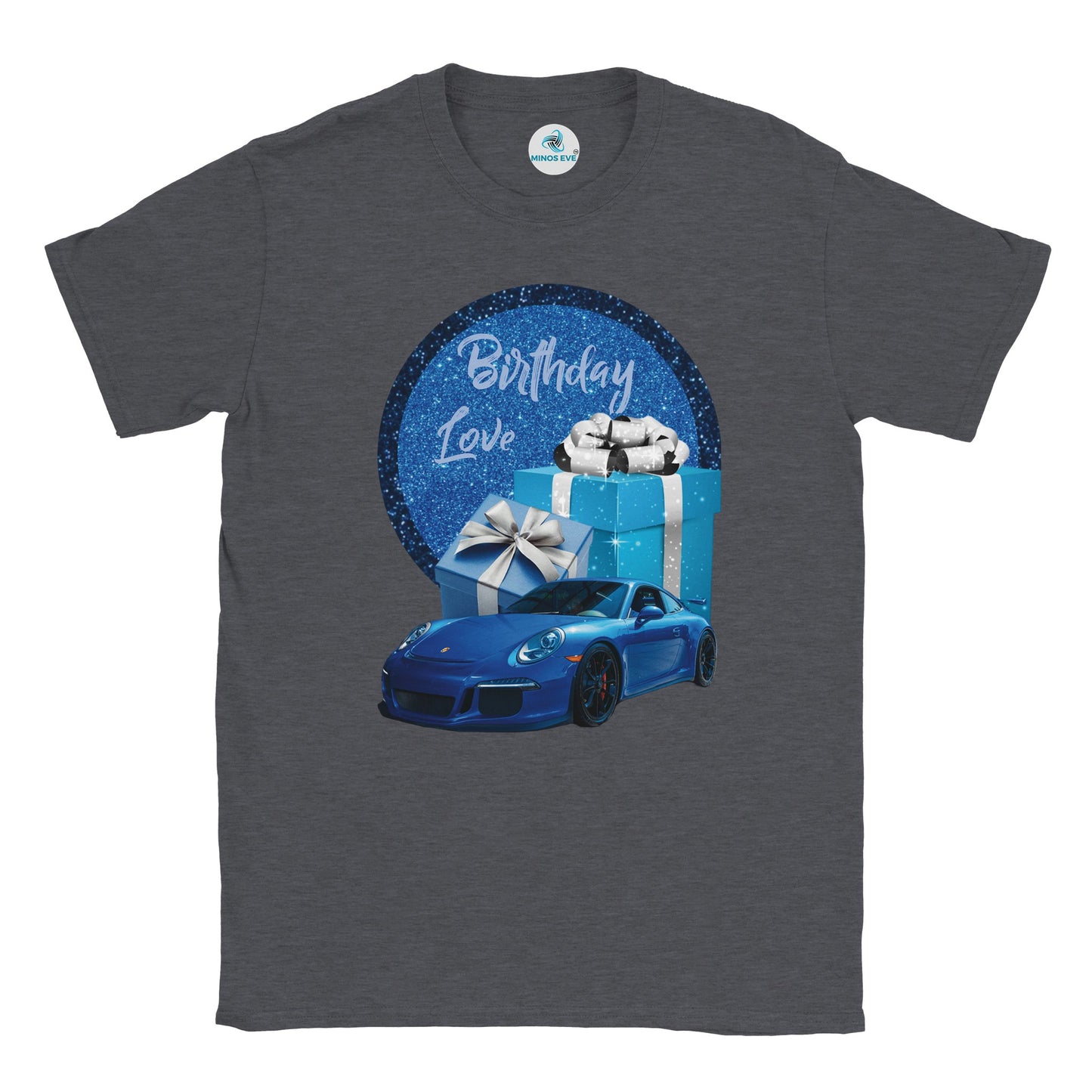Classic ME Birthday Car and Cake T-shirt, Unisex, Men T-shirt