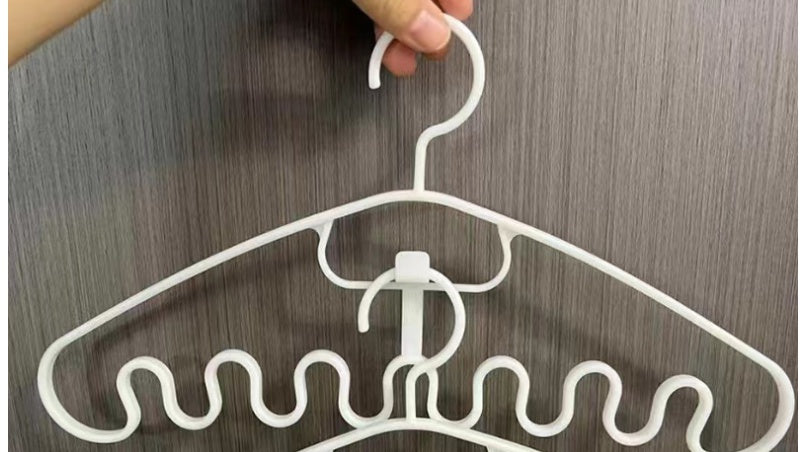 Home Wave Shawl Scarf Hanger Wardrobe Sling