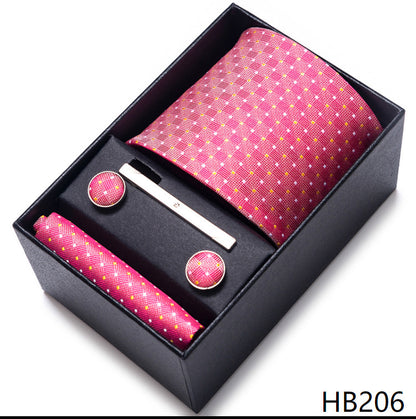 Men's Business Professional Tie Formal Jacquard Yarn-dyed