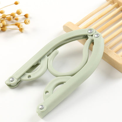 Home Folding Hanger Travel Portable Hanger Outdoor Travel Simple Hanger